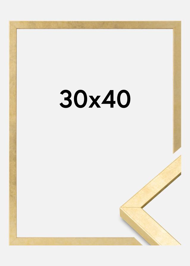 Okvir Ares Akrilno staklo Zlato 30x40 cm