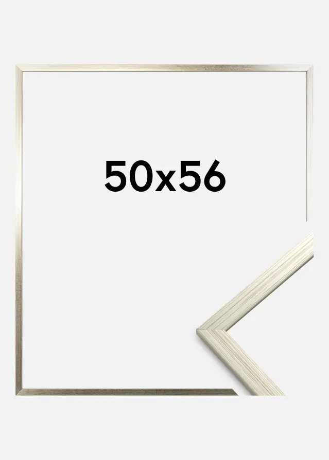 Okvir Edsbyn Akrilno staklo Srebro 50x56 cm