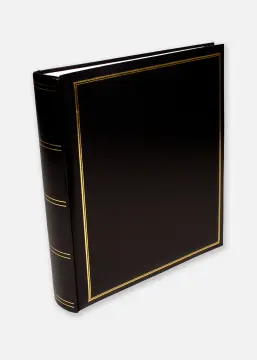 Exclusive Line Maxi Album Crno 30x33 cm (100 Bijele Stranice / 50 listova)