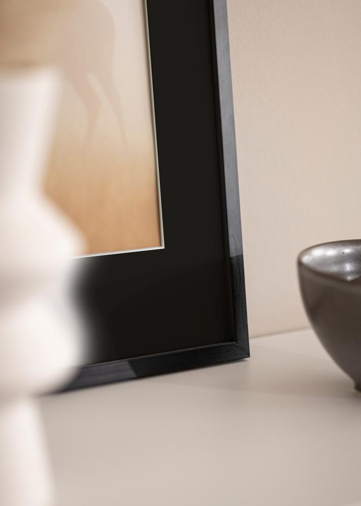 Okvir Galant Crno 40x50 cm - Paspartu Crno 12x16 inches