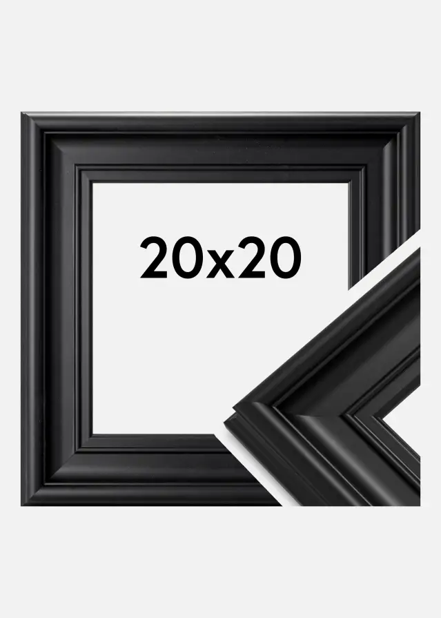 Okvir Mora Premium Crno 20x20 cm