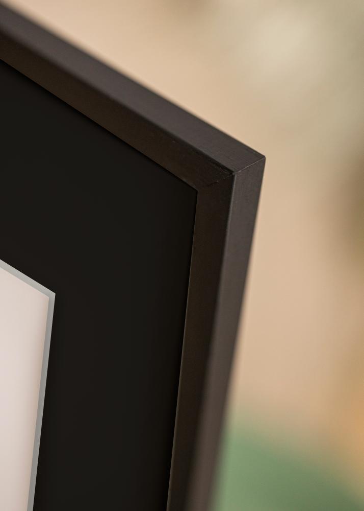 Okvir Galant Crno 40x50 cm - Paspartu Crno 12x16 inches