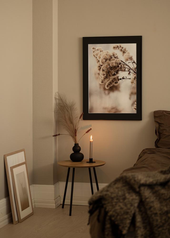 Okvir Visby Crno 30x40 cm - Paspartu Crno 21x30 cm