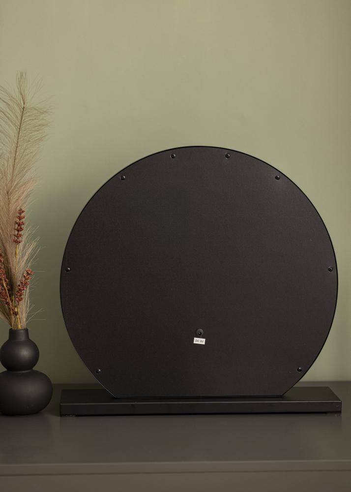 KAILA Kozmetičko ogledalo V Crno - 50x48 cm