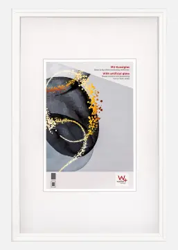 Okvir Walther Select Akrilno staklo Bijelo 30x40 cm