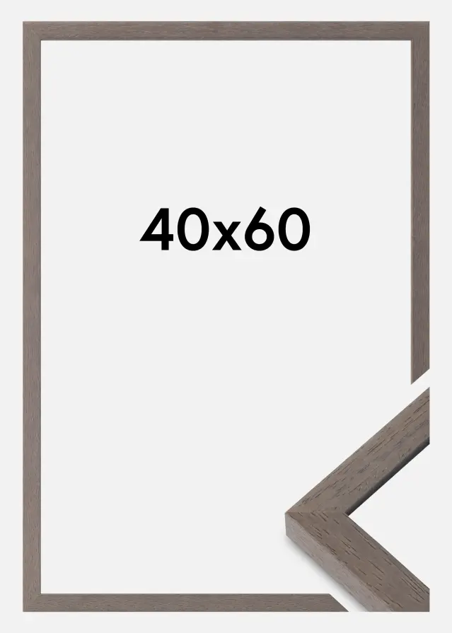 Okvir Hermes Akrilno staklo Siva 40x60 cm
