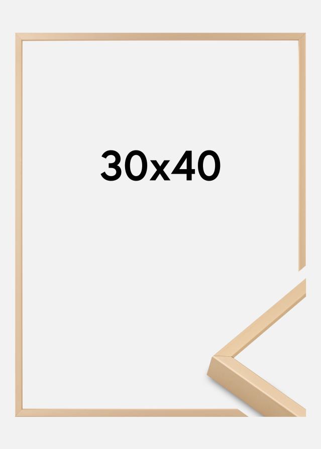 Aluminijski okvir Akrilno staklo Mesing 30x40 cm
