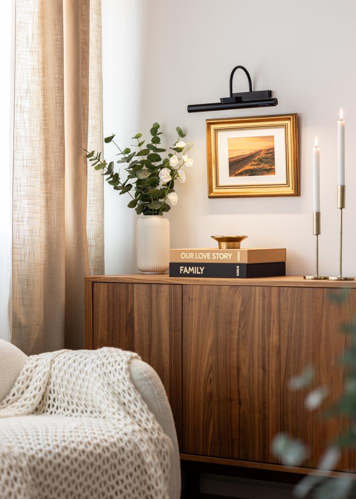 KAILA Spark Baterijsko Napajanje Rasvjeta za Slike 35 cm - Crna