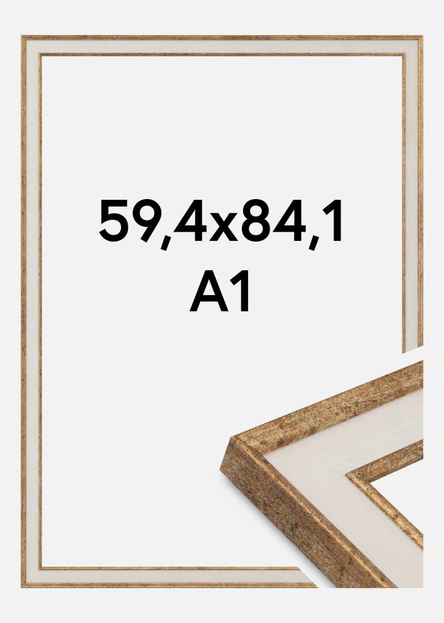 Okvir Dolly Akrilno staklo Zlato 59.4x84 cm (A1)