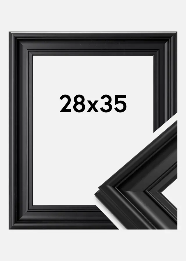 Okvir Mora Premium Crno 28x35 cm