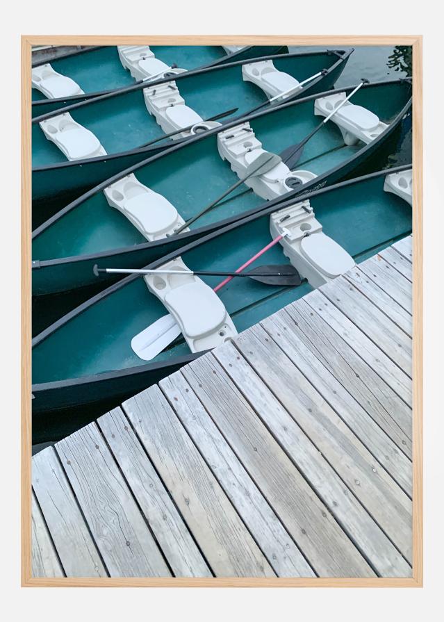 Canoes Plakat