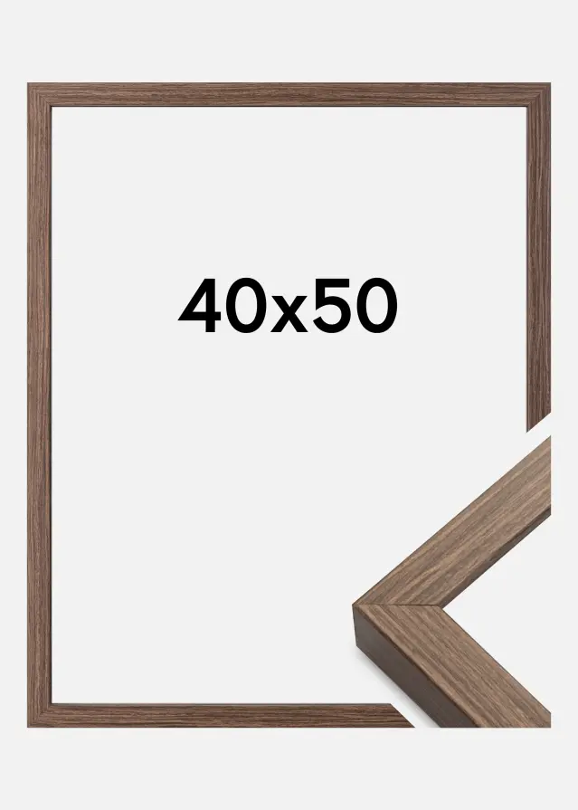 Okvir Elegantno Box Smeđa 40x50 cm