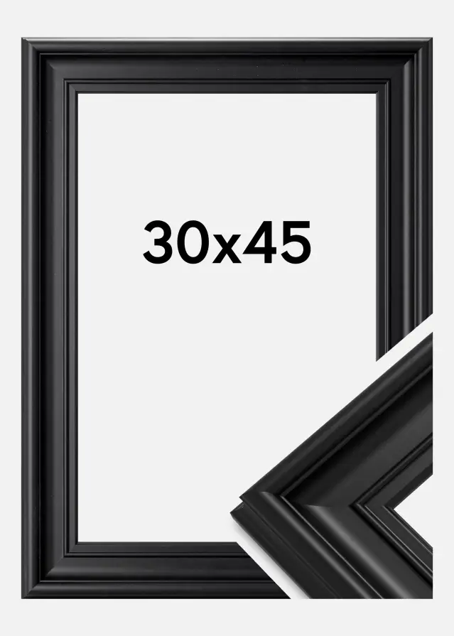 Okvir Mora Premium Crno 30x45 cm