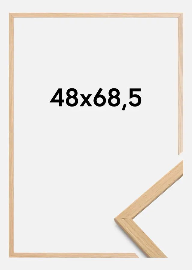 Okvir Edsbyn Akrilno staklo Hrast 48x68,5 cm