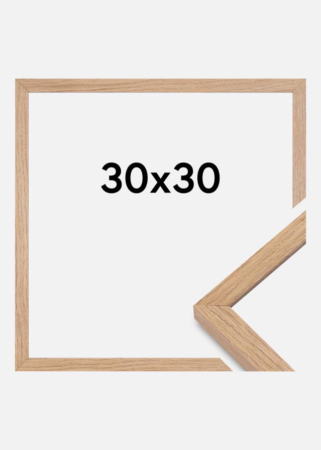 Okvir Montgomery Mat Antirefleksno staklo Hrast 30x30 cm