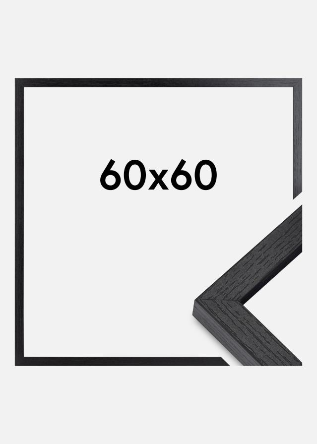 BGA Box okvir Akrilno staklo Crno 60x60 cm