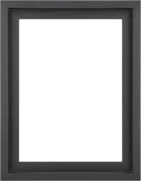 Canvas okvir Cleveland Crno 40x80 cm
