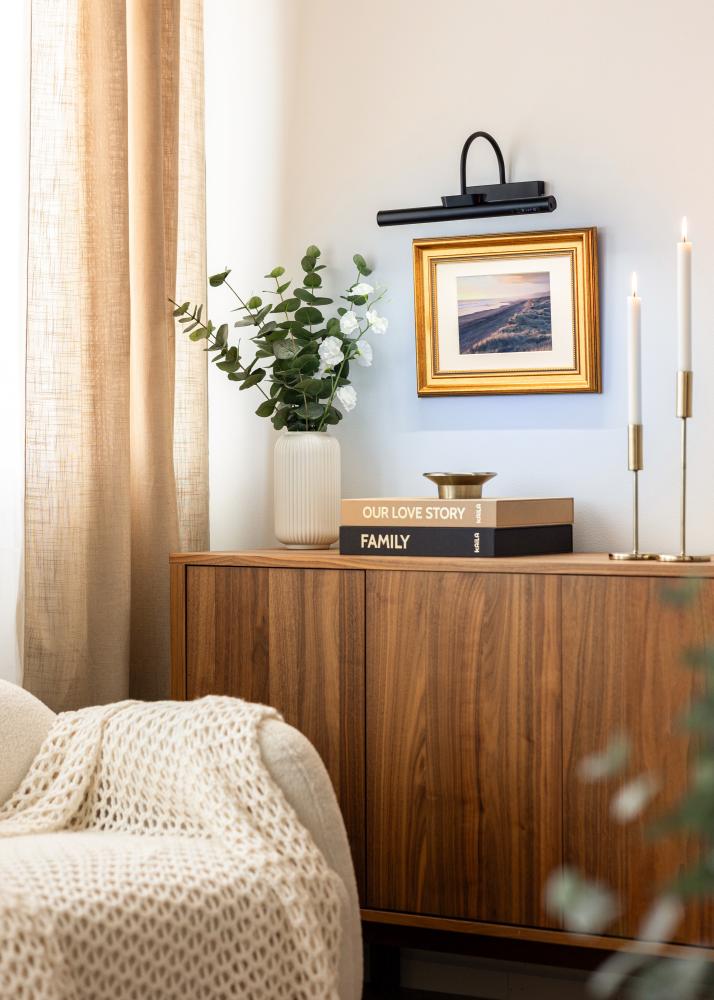 KAILA Spark Baterijsko Napajanje Rasvjeta za Slike 35 cm - Crna