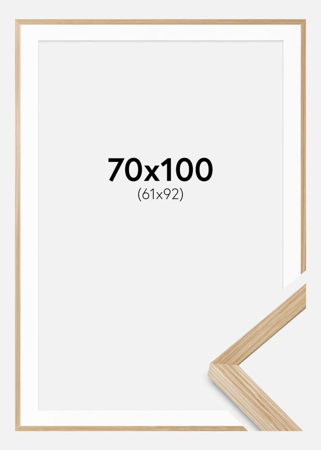 Okvir Soul Oak Veneer 70x100 cm - Paspartu Bijelo 62x93 cm