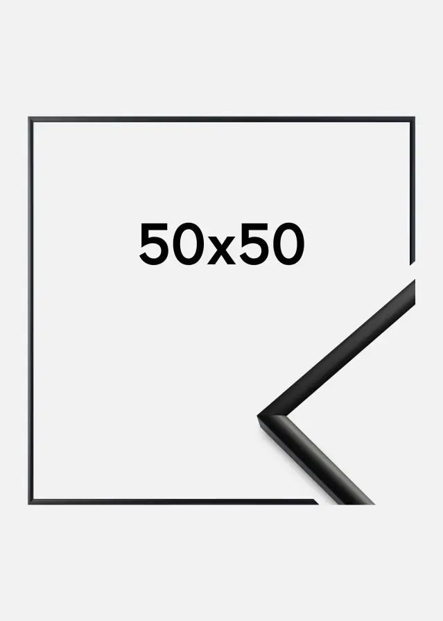 Okvir New Lifestyle Akrilno staklo Mat Crna 50x50 cm