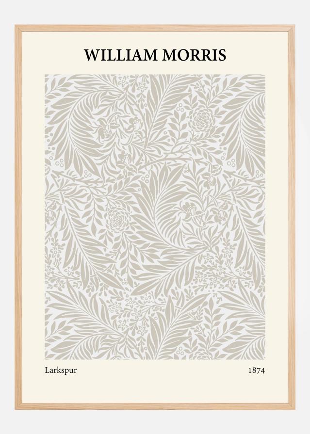 William Morris - Larkspur 2 Plakat