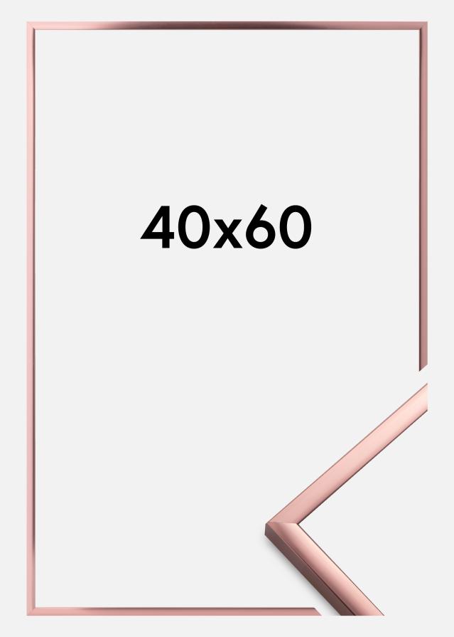 Okvir Plakat Frame Aluminum Ružičastao zlatna 40x60 cm