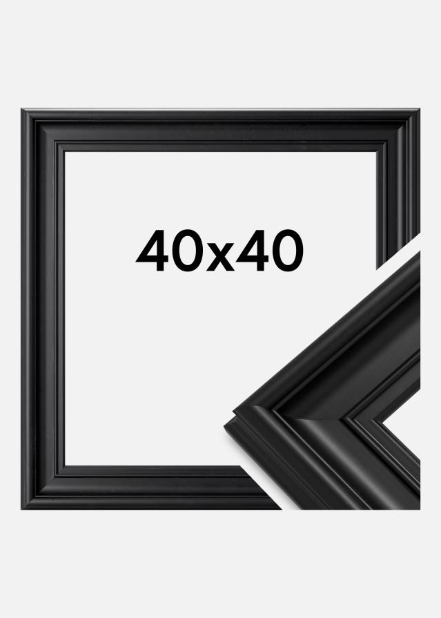 Okvir Mora Premium Akrilno staklo Crno 40x40 cm