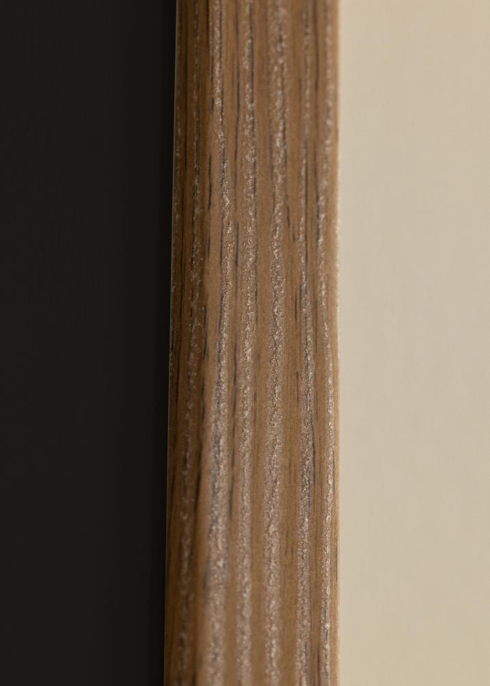 Okvir Fiorito Tamni Hrast 40x50 cm - Paspartu Crno 12x16 inches