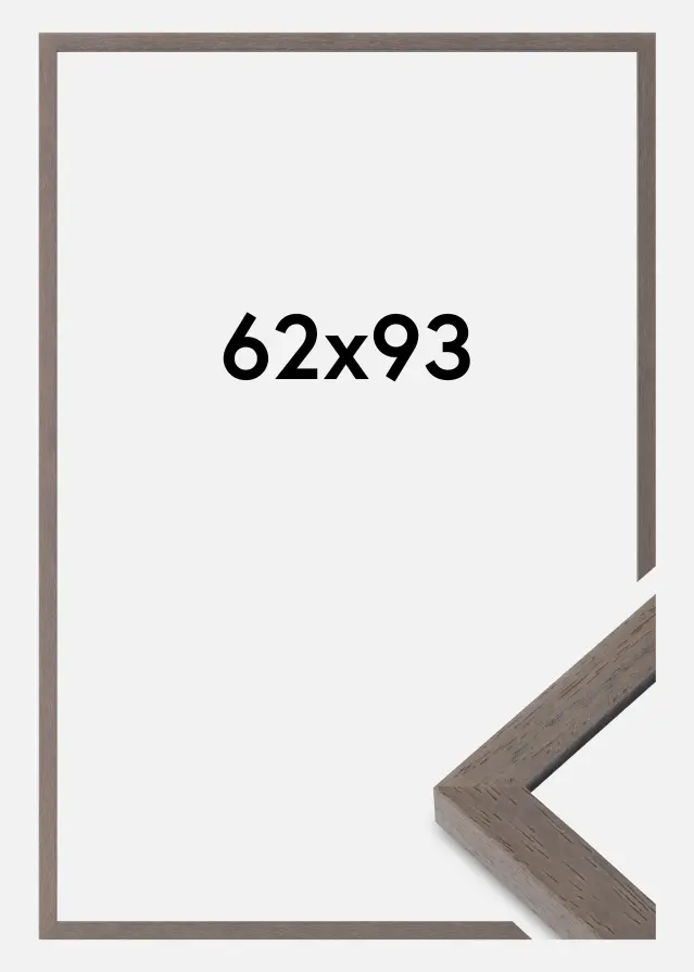 Okvir Hermes Akrilno staklo Siva 62x93 cm