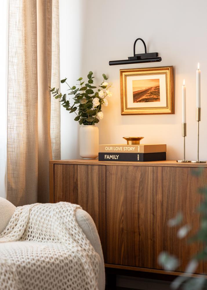 KAILA Spark Baterijsko Napajanje Rasvjeta za Slike 35 cm - Crna