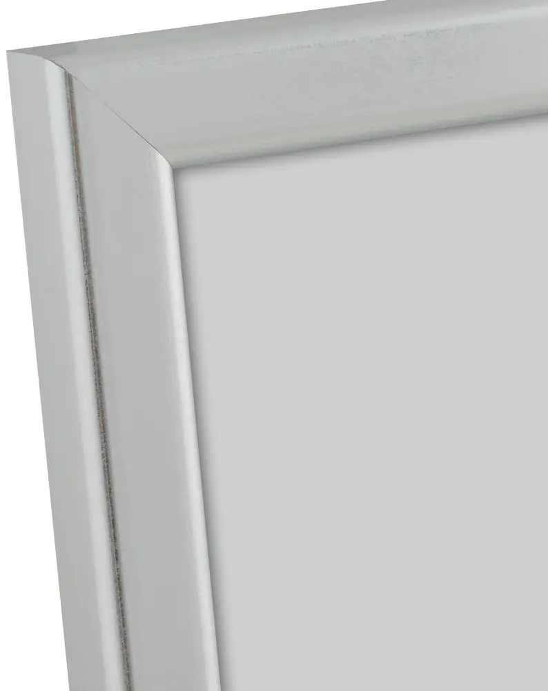 Okvir Slim Mat Antirefleksno staklo Srebro 28x35 cm