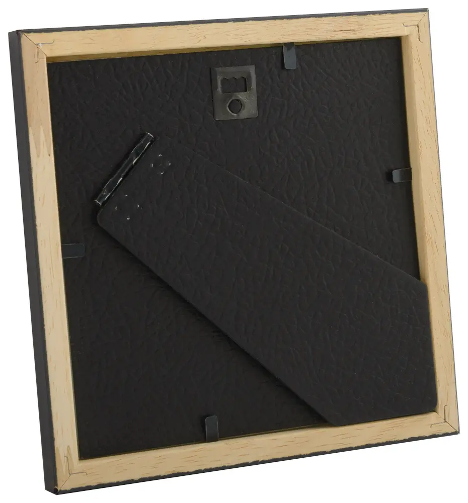Okvir Slim Mat Antirefleksno staklo Crno 10x10 cm