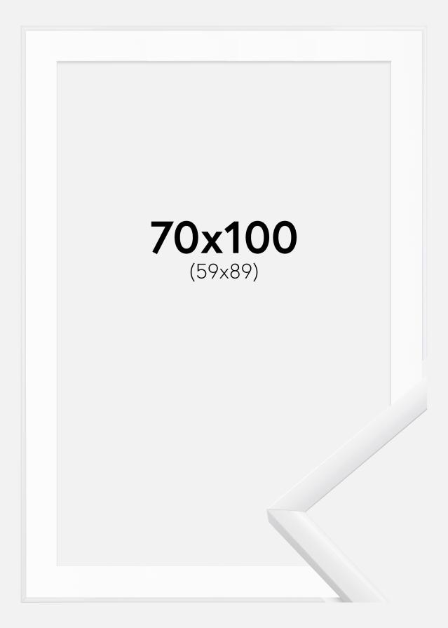 Okvir New Lifestyle Bijelo 70x100 cm - Paspartu Bijelo 60x90 cm