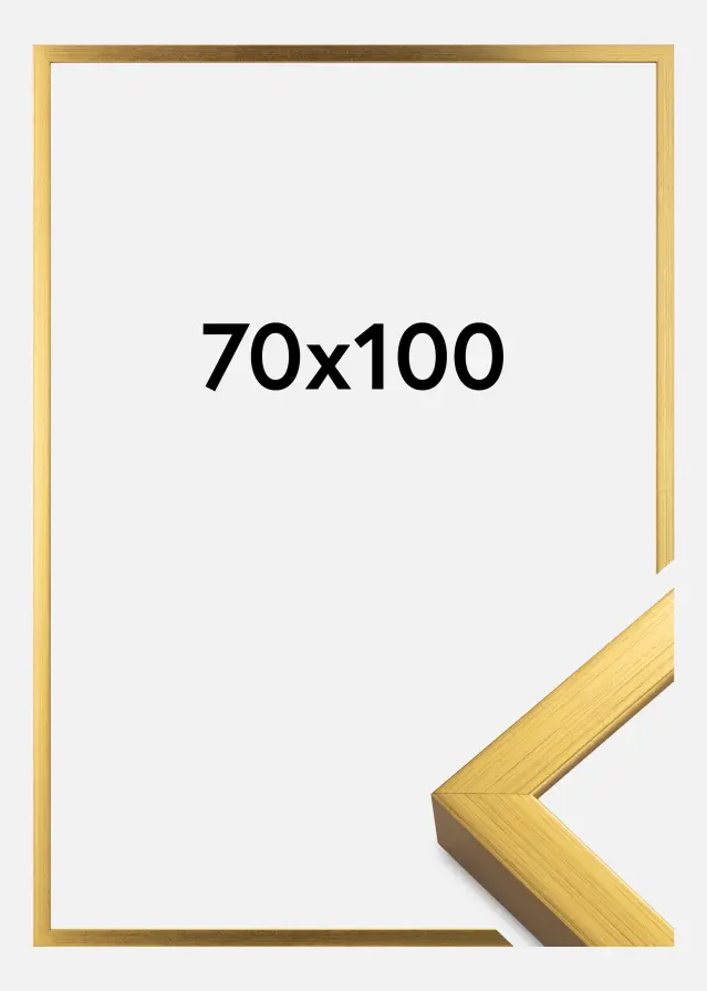 Okvir Falun Akrilno staklo Zlato 70x100 cm