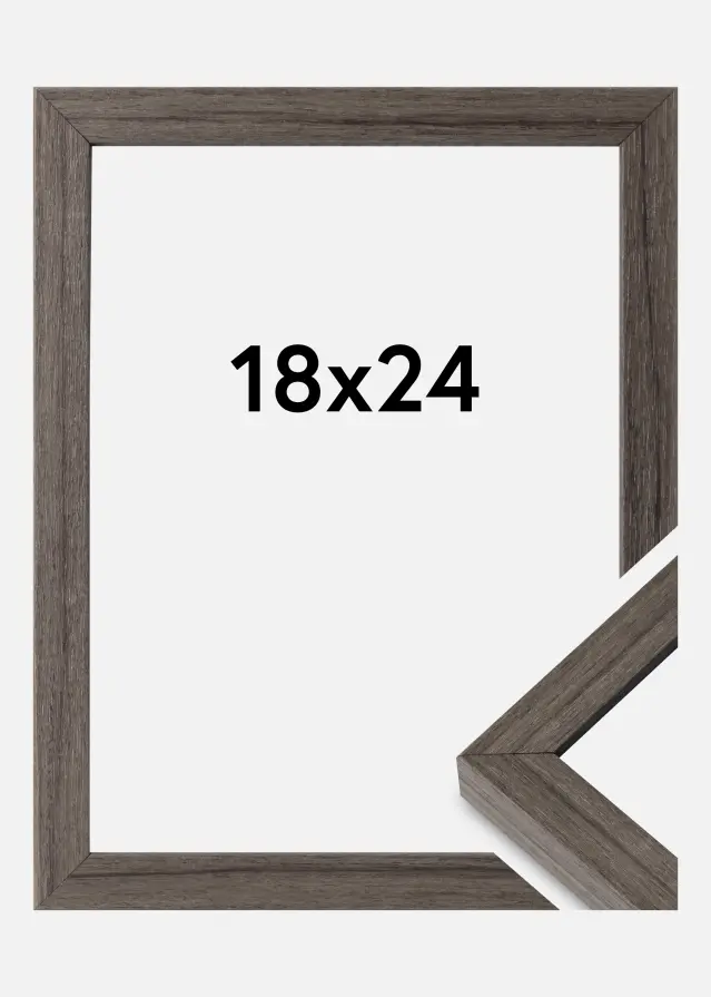 Okvir Hermes Akrilno staklo Grey Oak 18x24 cm
