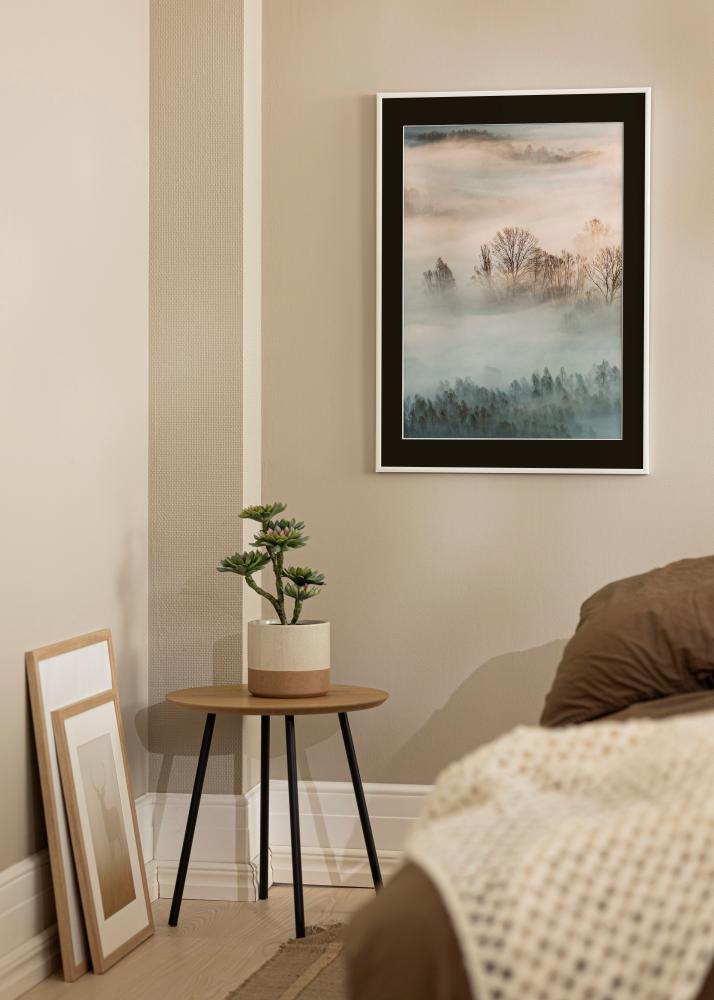 Okvir New Lifestyle Bijelo 50x70 cm - Paspartu Crno 16x24 inches