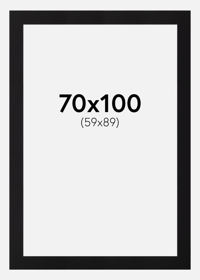 Paspartu Canson Crno Bijeli unutarnji rub 70x100 cm (59x89)