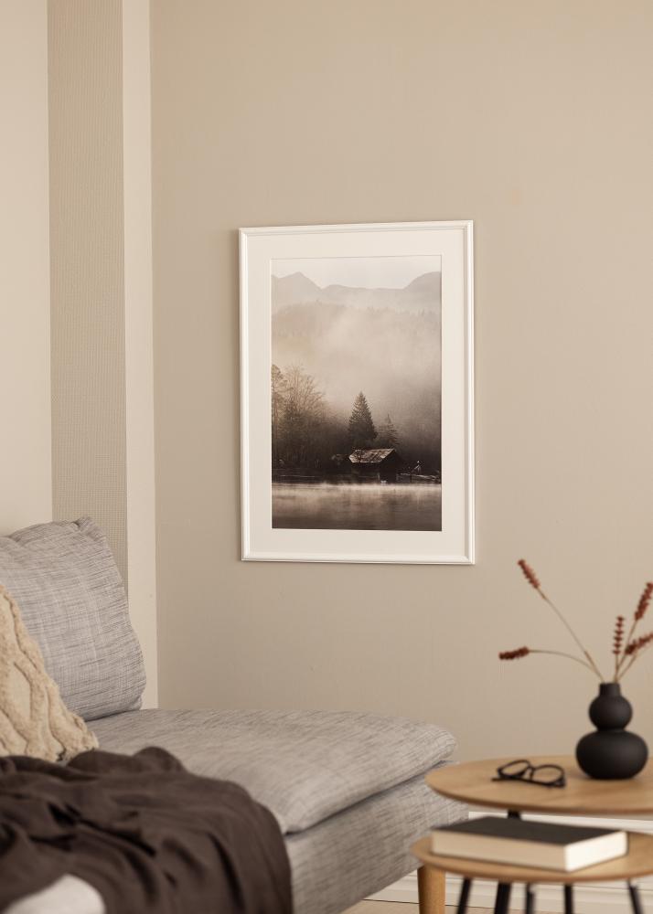 Okvir Line Bijelo - Veličina po izboru