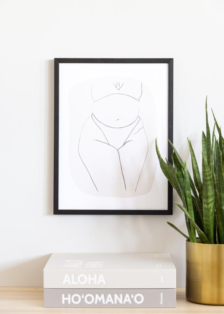 Okvir Soul Akrilno staklo Crno 59,4x84,1 cm (A1)