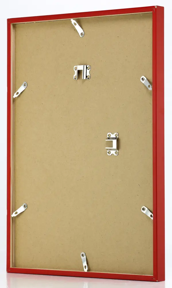 Okvir E-Line Crvena 50x70 cm - Paspartu Bijelo 42x59,4 cm (A2)
