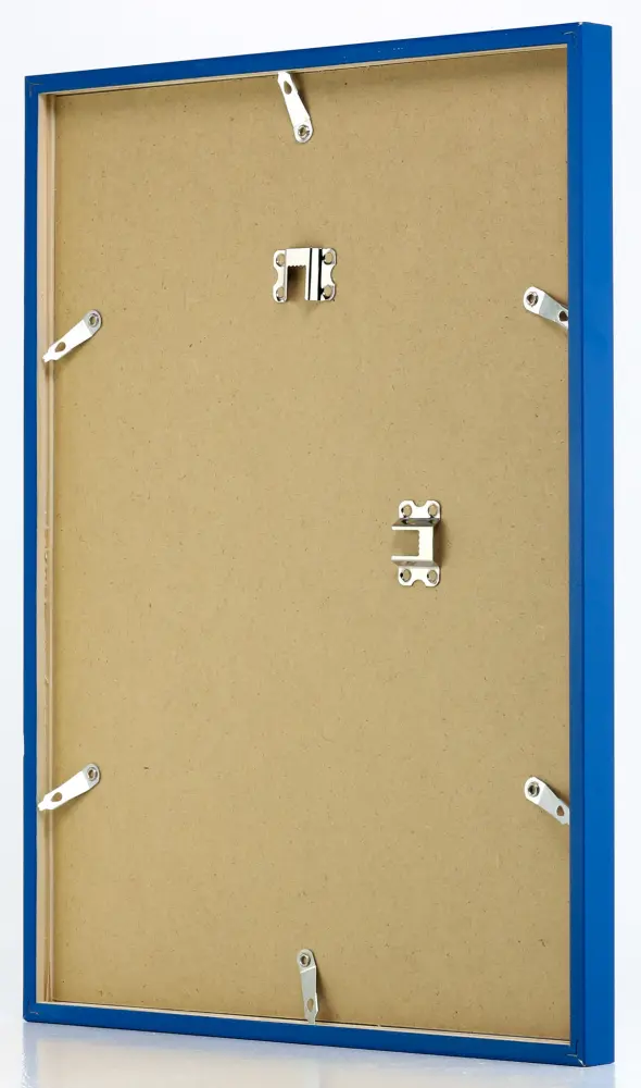 Okvir E-Line Plava 50x70 cm - Paspartu Bijelo 42x59,4 cm (A2)