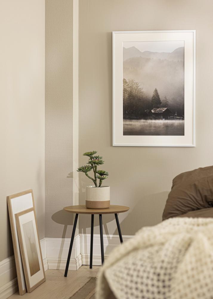 Okvir Edsbyn Warm White 50x70 cm - Paspartu Bijelo 40x60 cm