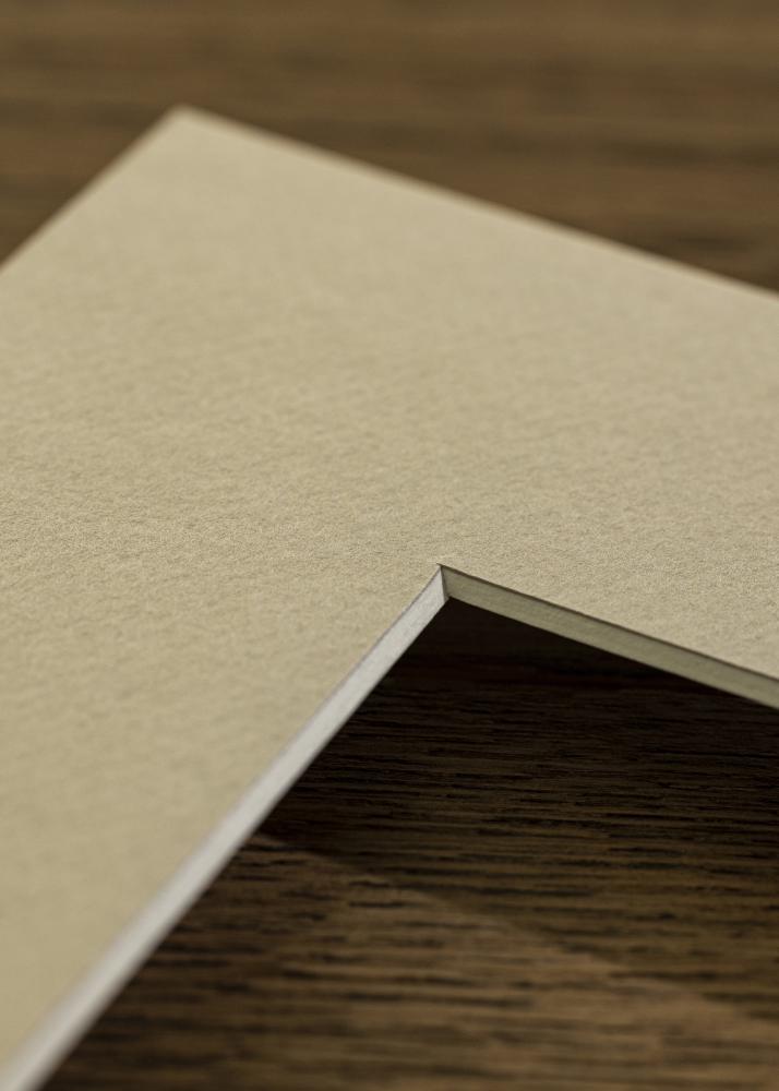 Paspartu Biserno siva 24x30 cm (17x23)