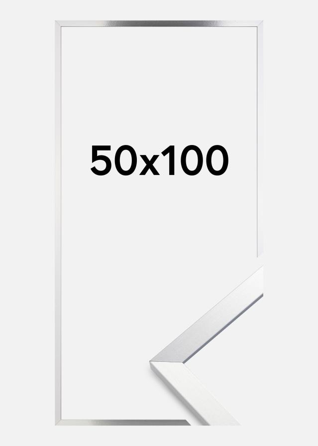 Okvir Trendy Akrilno Staklo Srebro 50x100 cm