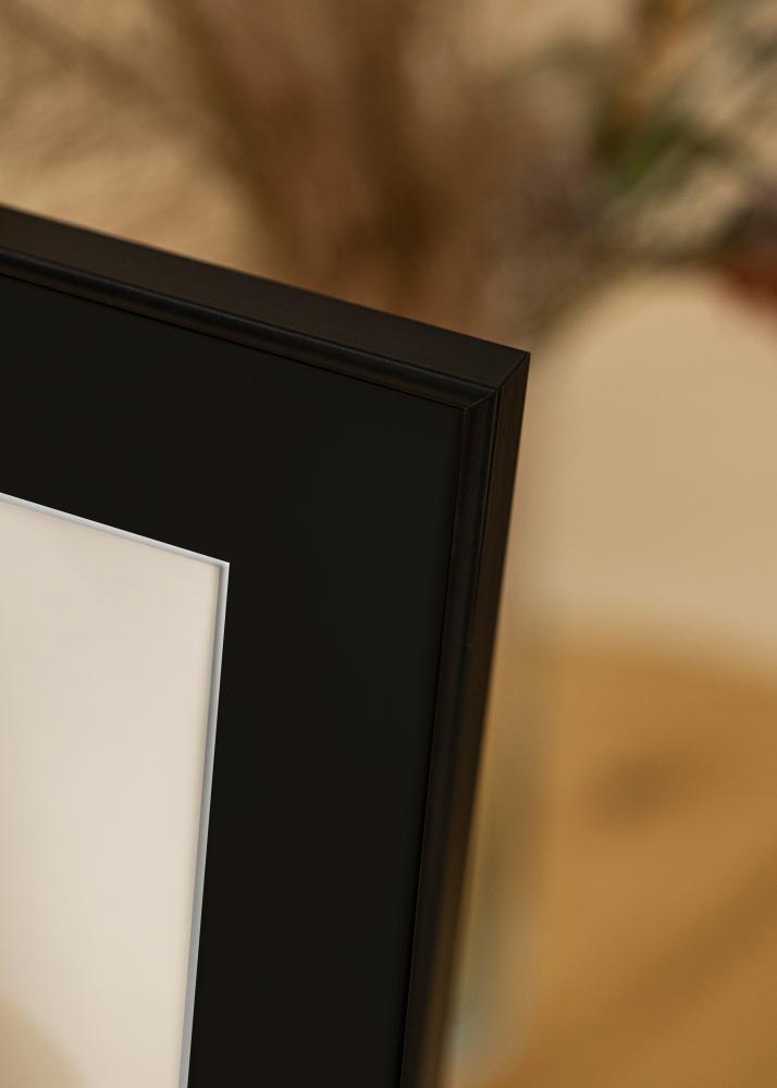 Okvir Visby Crno 30x40 cm - Paspartu Crno 21x30 cm