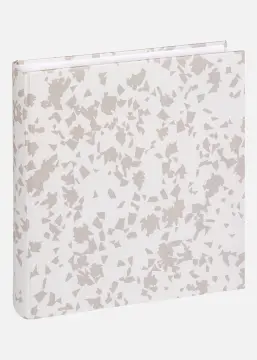 Terrazzo stone Album Bijelo - 28x29 cm (60 Bijele Stranice / 30 listova)