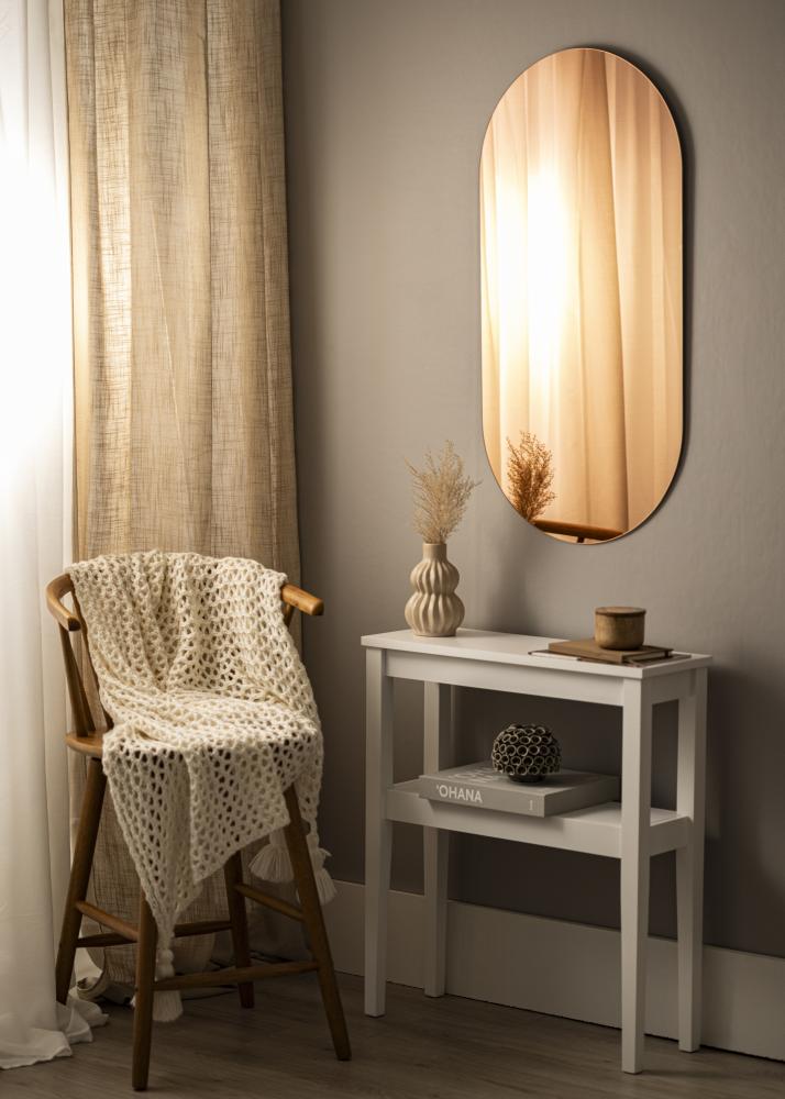 KAILA Ogledalo Ovalan Rose Gold 50x100 cm