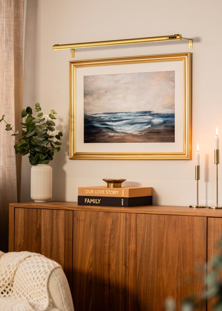 KAILA Brilliance Baterijski Pogonjeno Osvjetljenje za Slike 80 cm - Zlatna