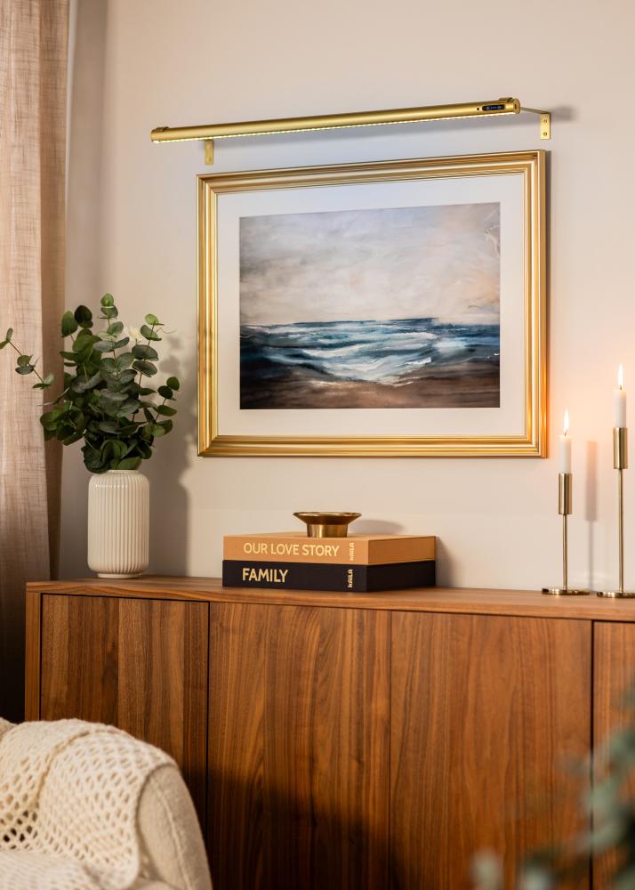 KAILA Brilliance Baterijski Pogonjeno Osvjetljenje za Slike 80 cm - Zlatna