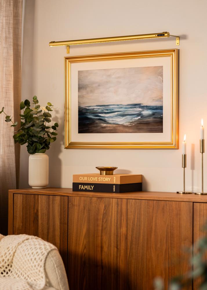 KAILA Brilliance Baterijski Pogonjeno Osvjetljenje za Slike 80 cm - Zlatna